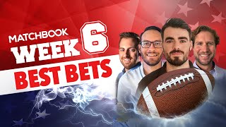 NFL: Week 6 Best Bets