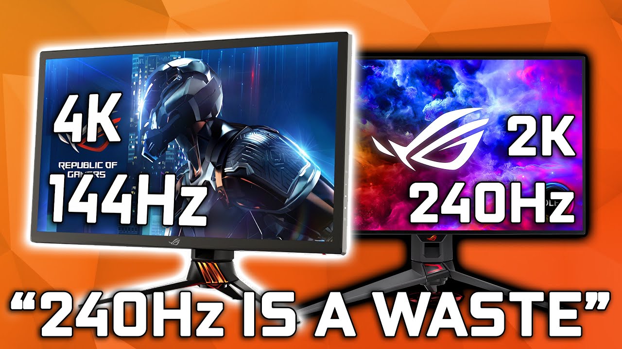 Is 240Hz a Waste? - 144Hz vs 240Hz Monitors 