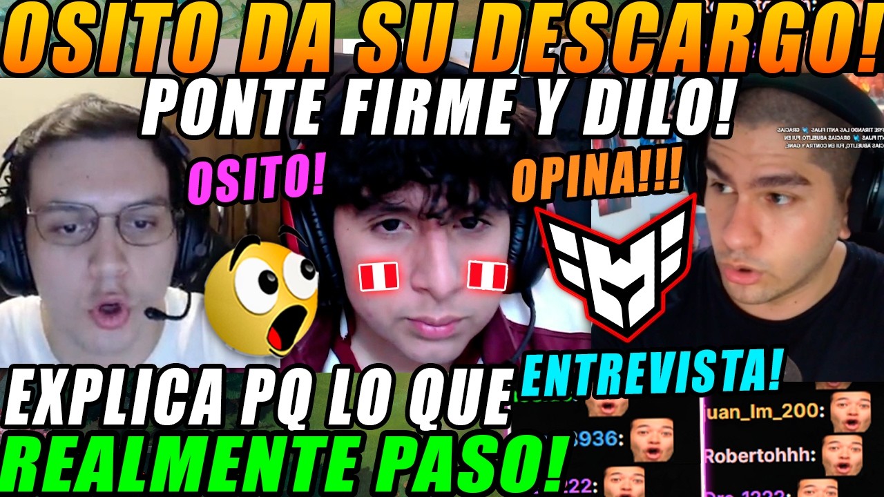 😮Osito DA SU DESCARGO tras ser ELIMINADO de la BLAST VI😮Explica lo q REALMENTE PASO