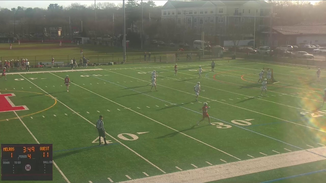 Melrose vs Reading Memorial High School Boys' Varsity Lacrosse YouTube