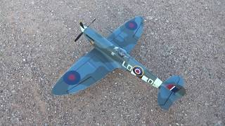 Flight review FlightLine RC Spitfire Mk IX 1200mm PNP