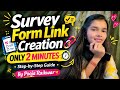 Survey heart form link creation 🔗