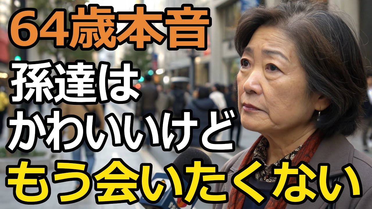 Outline Video 【60代以上の方へ】孫に会うのは地獄?子や孫に縛られるな!知っておくべき老後の教訓【老後の幸せ/シニア】