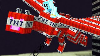 MOVABLE BLOCKS - CUSTOM BUTTONS - AND TNT IN MINECRAFT !! screenshot 1