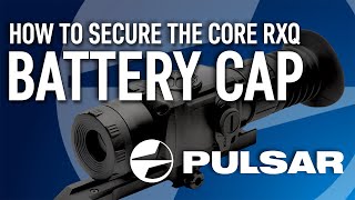 How to Change a Battery in a Pulsar Core RXQ30V