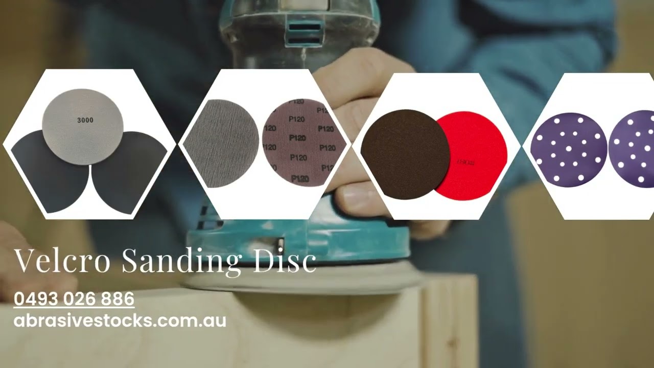 Upgrade Your Workshop | Velcro Sanding Discs by Abrasivestocks
