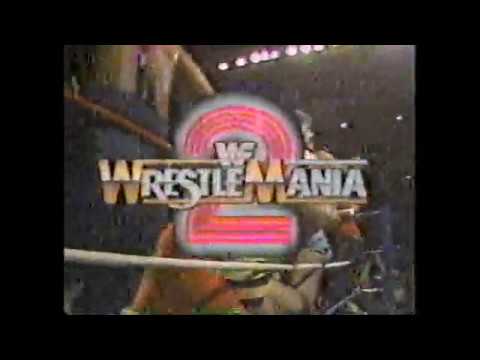 WWF WrestleMania II VHS Commercial