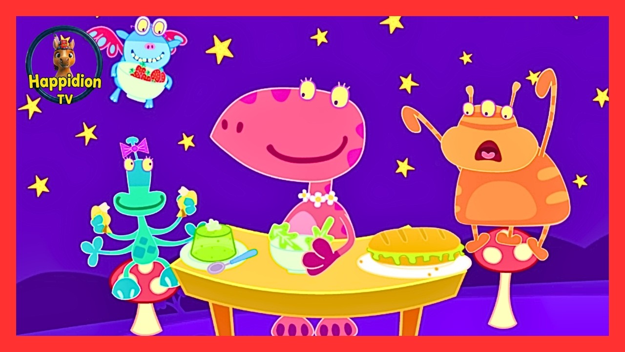 تجميعة 7 حلقات مدرسة الزئير كاملة | أفضل كرتون لتهيئة الأطفال للمدرسة | براعم هابيديون