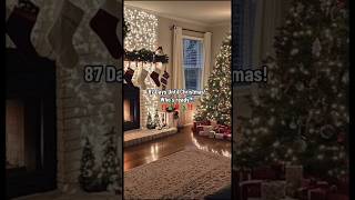 Countdown: 87 Days 🎄🎄 #cozy #christmas #cozynights #snow #christmasdecor #christmasdecorations