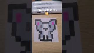Pixel arts ideas 🐕 #pixel #artist #art#drawing#pixelart #artideas#tutorial#cute #dog #chien#wow#cool