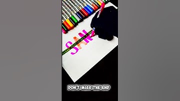 Sandhiya Calligraphy ✨ | Stylish Name Writing