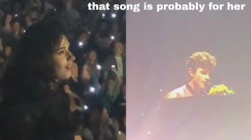 CAMILA CABELLO ALMOST CRIED WHILE WATCHING SHAWN MENDES PERFORM