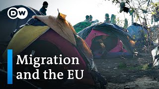 Stark contrast between life of Ukraine refugees and other migrants in EU | DW News