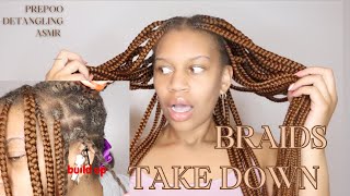 REMOVE  KNOTS, DIRT AND BUILD UP SAFELY AFTER A PROTECTIVE STYLE( BRAID TAKE DOWN)