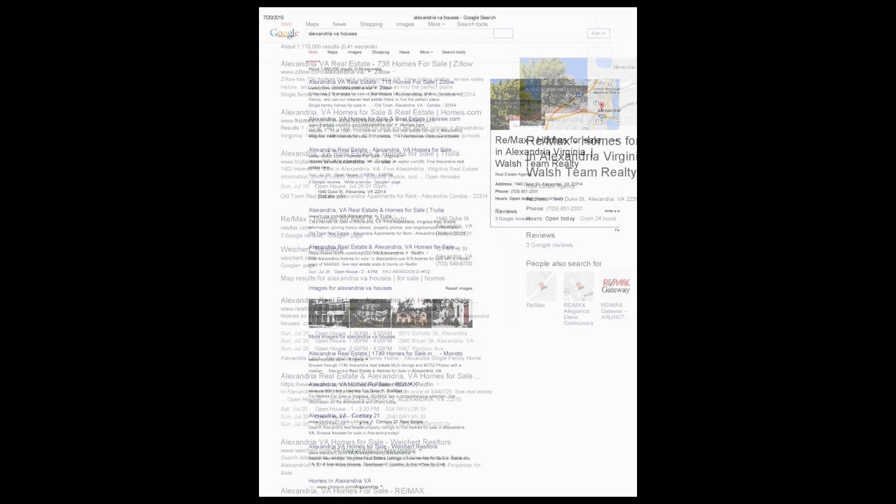 Centreville VA - Open Houses