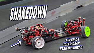 I Shakedown The 3Racing Auper D6 Idler Gear Rear Aluminum Bulkhead And Find Big Gains!