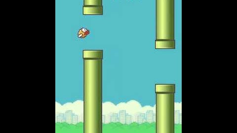Flappy bird AI using reinforcement learning