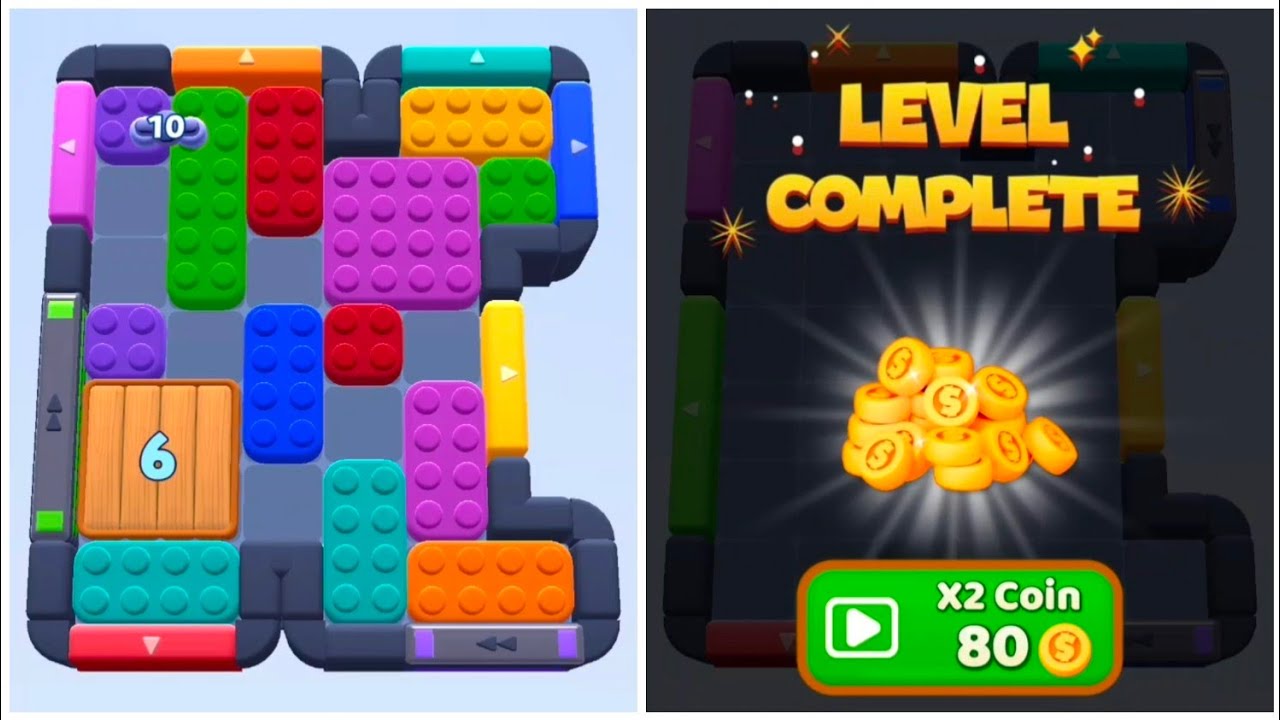Color block jam 653 hard level Walkthrough Solution - YouTube