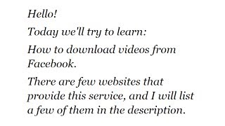Download and Save Facebook Videos screenshot 3