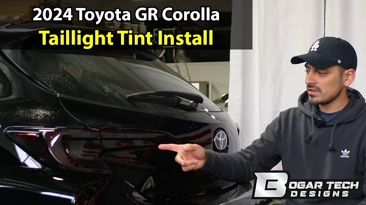 Toyota GR Corolla 2023-2025 Taillight Tint Installation