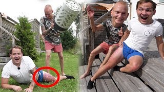 Försöker Skapa Världens Största Blåmärke