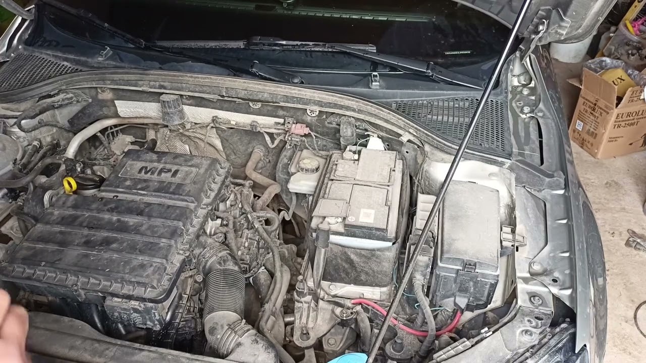 Шкода Октавия А7. 1.6 110л/с. Неисправность лямбда.