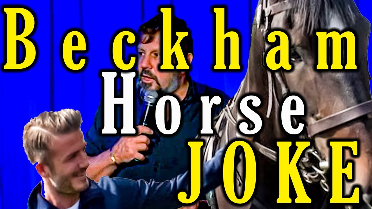 David Beckham Horse Joke | Jethro - YouTube