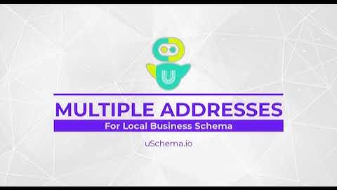 Multiple Addresses in Local Business Schema