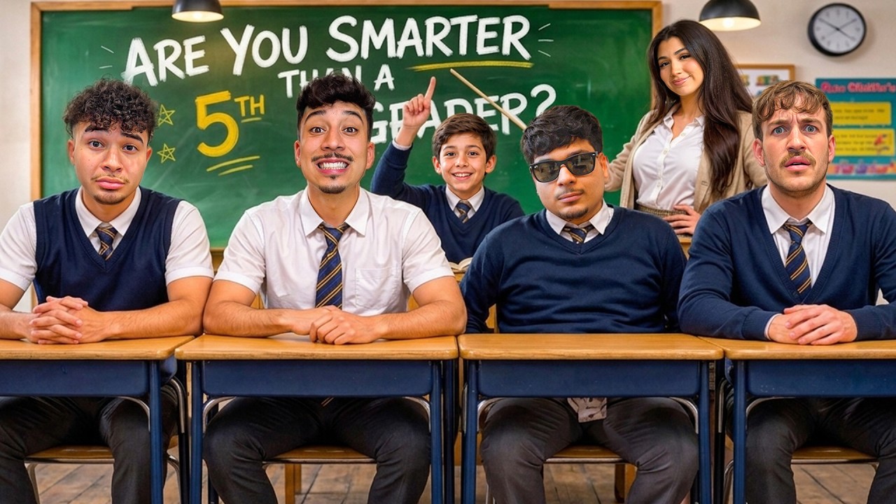 ARE WE SMARTER THAN A FIFTH GRADER? *FUNNY AF*