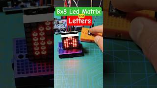 Arduino LED Matrix A to Z Display with Push Button | MAX7219 8x8 Project (Beginner Friendly)