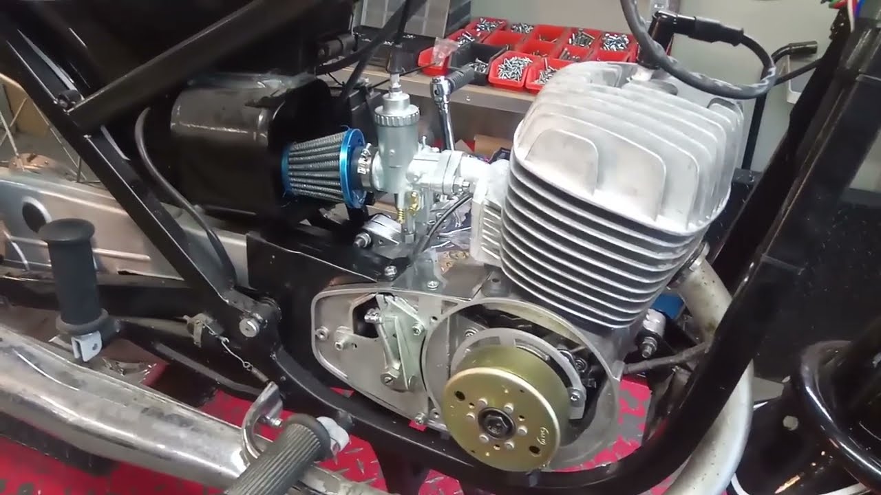 Montaż zapłonu CDI shl m11 175, nowy lepszy gaźnik, usprawnienia