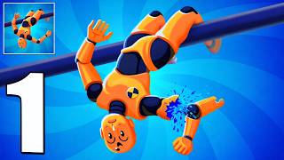 Ragdoll Fall: Break the Bones! - Gameplay Walkthrough Part 1 Fall and Break (Android,iOS) screenshot 2