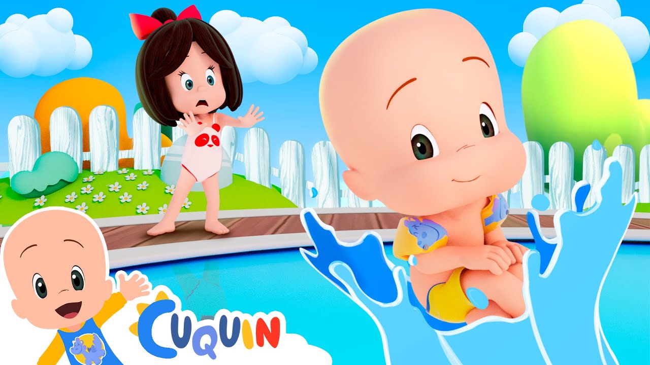 Con Cuquín Nadar aprenderás y mas canciones de Cuquín