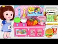 Baby Doli and kitchen cooking mart