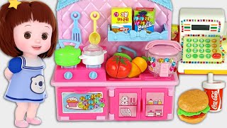 Baby Doli and kitchen cooking mart by ToyPuddingTV 1,812,857 views 3 years ago 9 minutes, 10 seconds