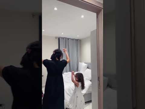 كارولين  ترقص جزائري مع جنة