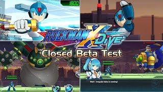 Mega Man X DiVE Beta - Chapter 1: Highway (All Stages & Boss) + Introduction, Menu Tour, & Tutorials