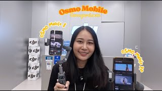 OSMO Mobile Comparison OM 8 VS OM 7P