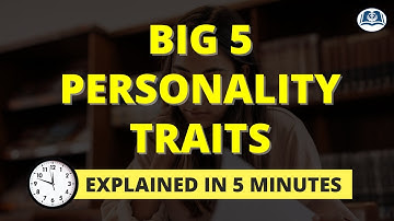 Big 5 Personality Traits | 5 Minute Series | UGC Net | JRF | Commerce | Management