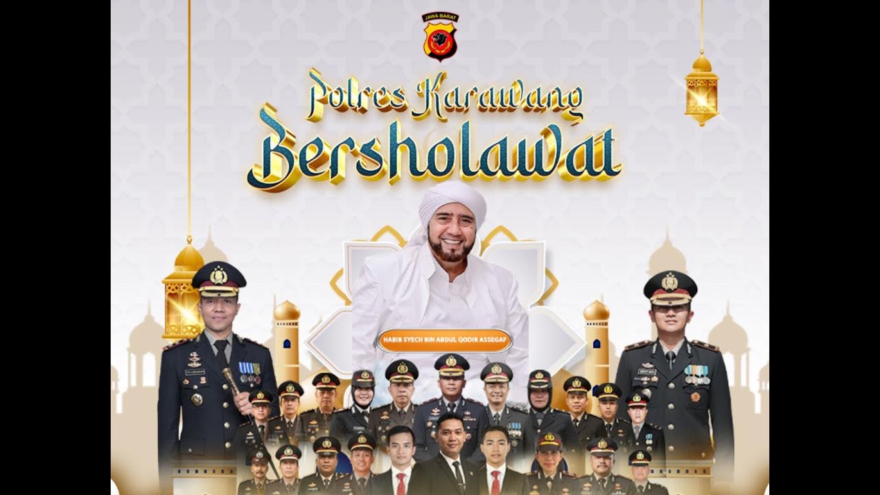 🔴LIVE POLRES KARAWANG BERSOLAWAT BARENG HABIB SYECH BIN ABDUL QODIR ASSEGAF // DAVIN PRODUCTION