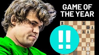 A Carlsen Game So Good, The Gods Want It Back