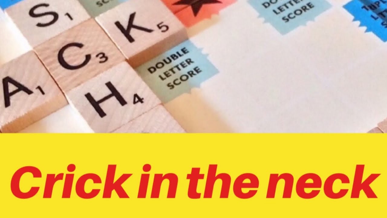 Crick In The Neck - How Do I Use It?