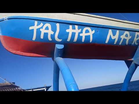 مطعم طلحة مار(talha mar) في خليج مدينة الداخلة المغربية..🌴🌹🐬🐠🐡