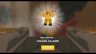 Opening my first Golden Crate (Tower Defense Simulator Roblox)
this wasnt a grind tho, just played some few rounds with random people and eventually get 500 coins every win and yea... Opening my first Golden Crate (Tower Defense Simulator Roblox)