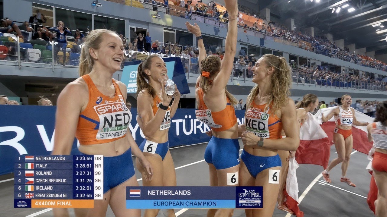 The Fastest Women's 4x400m | Netherlands Destroyed The Field | Femke Bol