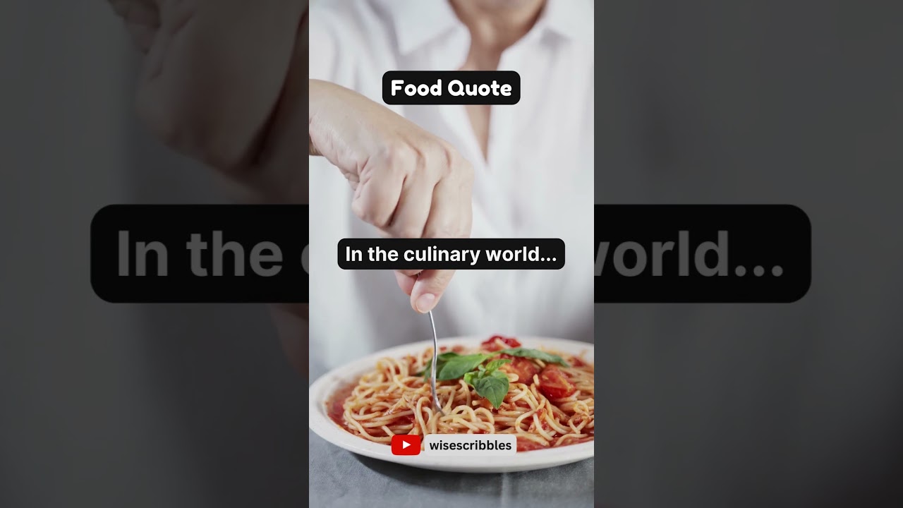 Food Quote 