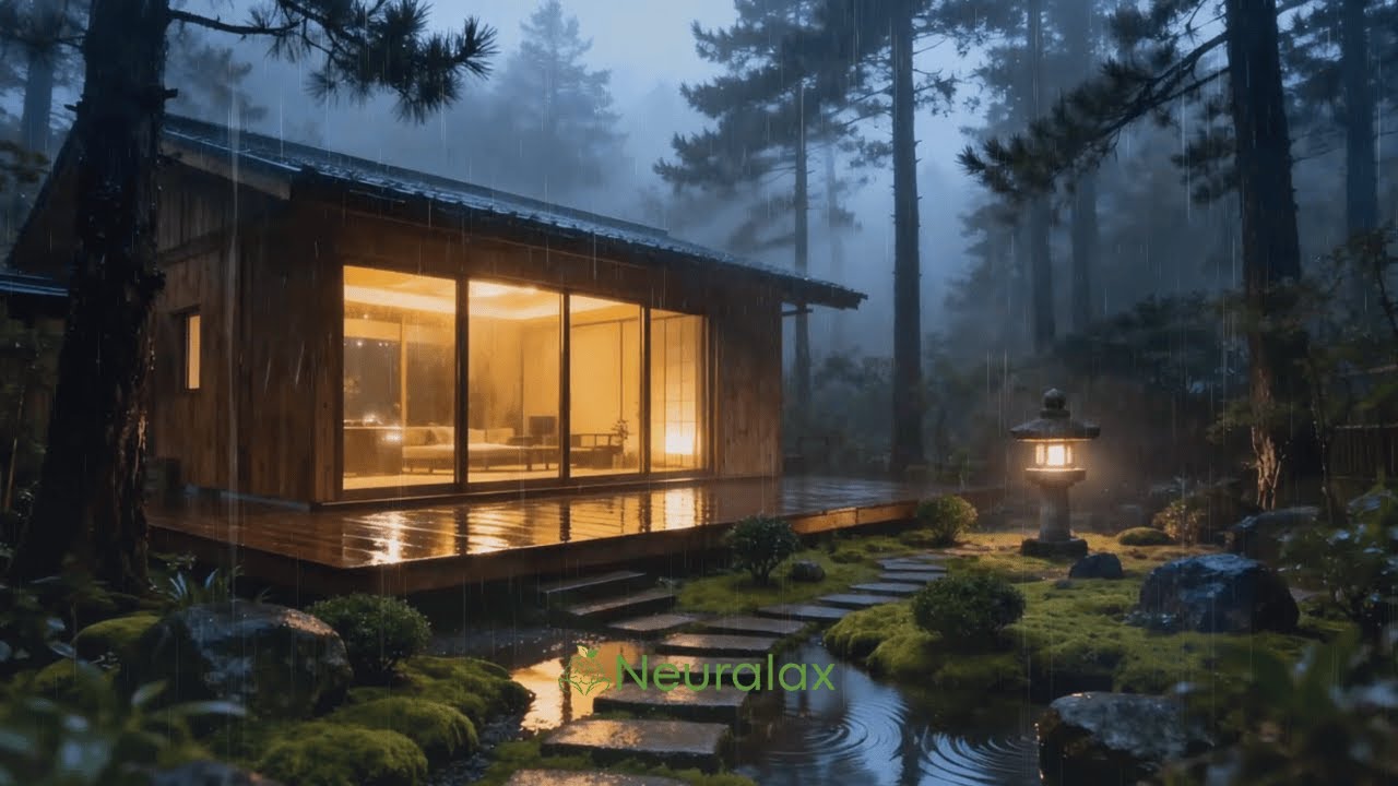Soothing Rain & Sleep Music for Deep Sleep and Relaxation | Neuralax