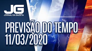 Previsão do Tempo – 11/03/2020