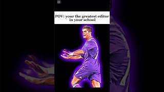 Cristiano Ronaldo My First Masking Edit