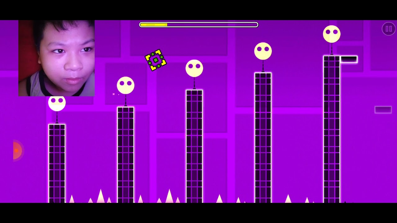 Geometry Dash Full Ver Level 1: Stereo Madness - YouTube
